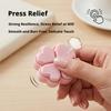 Lucky Four Leaf Clover Keyboard Keychain Flashing Light Mechanical Button Stress Relief Pendant Anxiety Relief Bag Charm Gifts