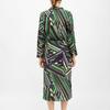 Long Wrap Dress V-neck Rheda Long Sleeves Woman LA PETITE ETOILE