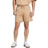 Adidas Solid Color Logo Mid Waist Casual Shorts Men Shorts Warm-Sandstone JW4744