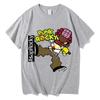 AAP Rocky Punk Rocky T-Shirts Unisex Reine Baumwolle Hip Hop T-Shirts Shirt Ästhetische Grafik-T-Shirts Kurzarm Locker Herren-T-Shirts