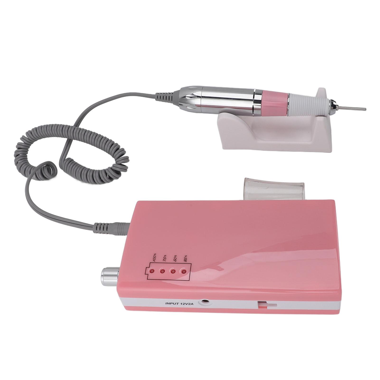 Электрическая дрель для ногтей 30000 об/мин. Высокоскоростная машинка для полировки — фото 5