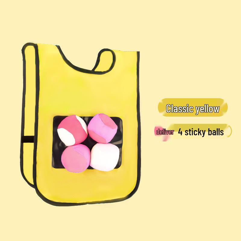 Free Shipping: Kids Sticky Ball Vest for Outdoor Games - Parent-Child Fun Toy