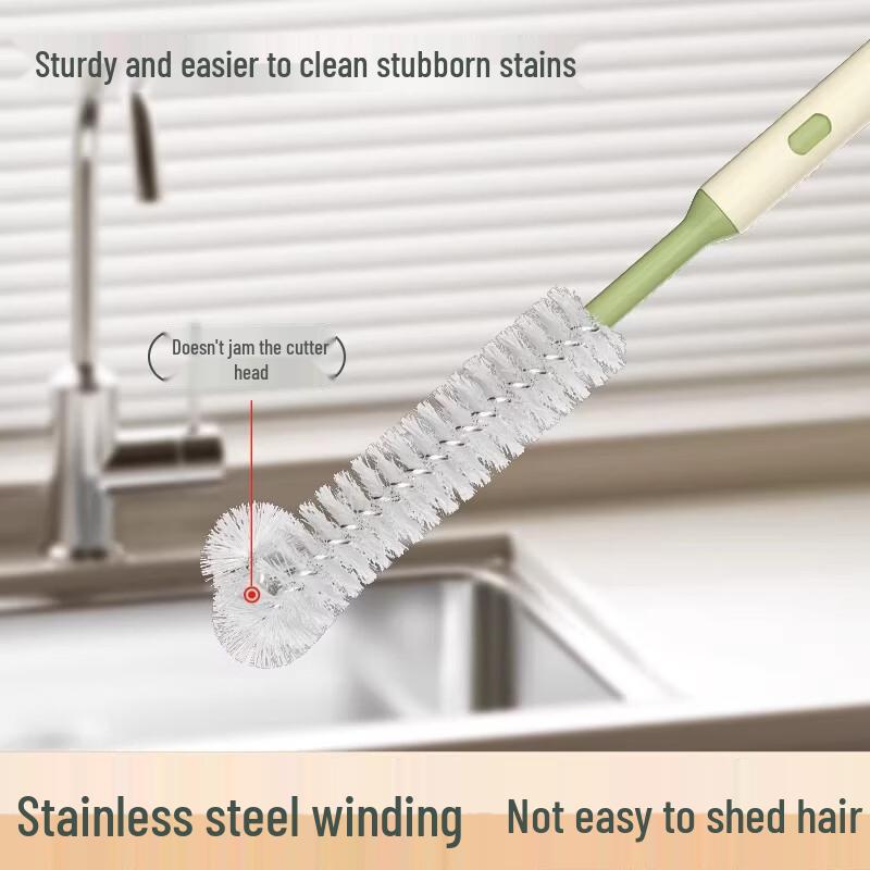 YOUQIN Retractable Long-Handle Cup Cleaning Brush