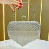 Crossborder Womens Clutch Bag With Tassel And Rhinestones For Evening Parties