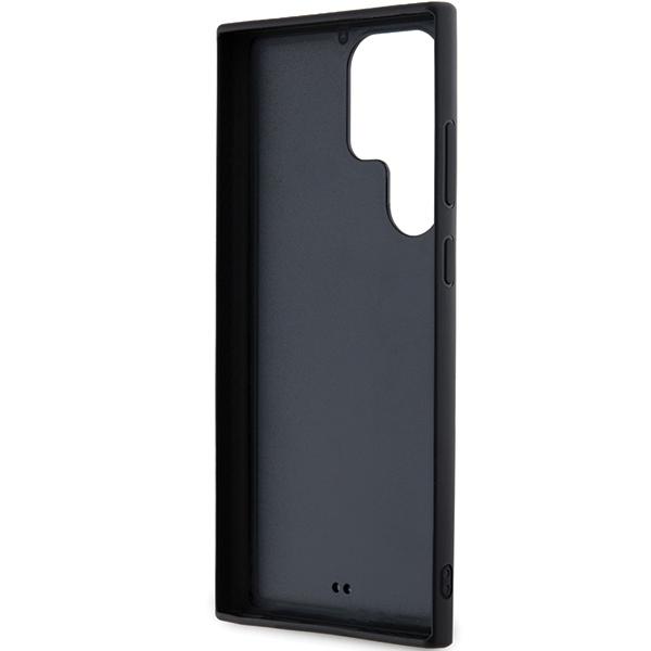 Karl Lagerfeld KLHCS23L3DMBKCK S23 Ultra S918 Black/black Hardcase 3D Rubber Glitter Logo
