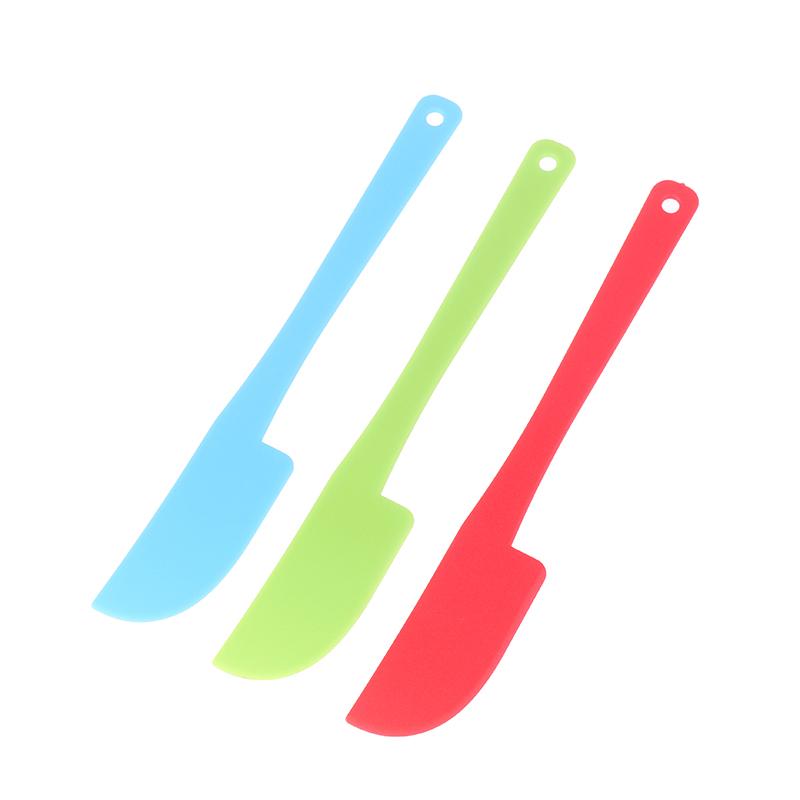 1Pc Pp Mini Plastic Cream Baking Scraper Non Stick Butter Spatula Cutter Heat Resistant Kitchen Pastry Tools Scraper