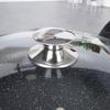 Granite frying pan with glass lid GRANDE 28 cm
