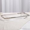 Modern Light Luxury Acrylic Transparent Tray Rectangular Storage Tray Model Room Dining Room Living Room Home Decoration