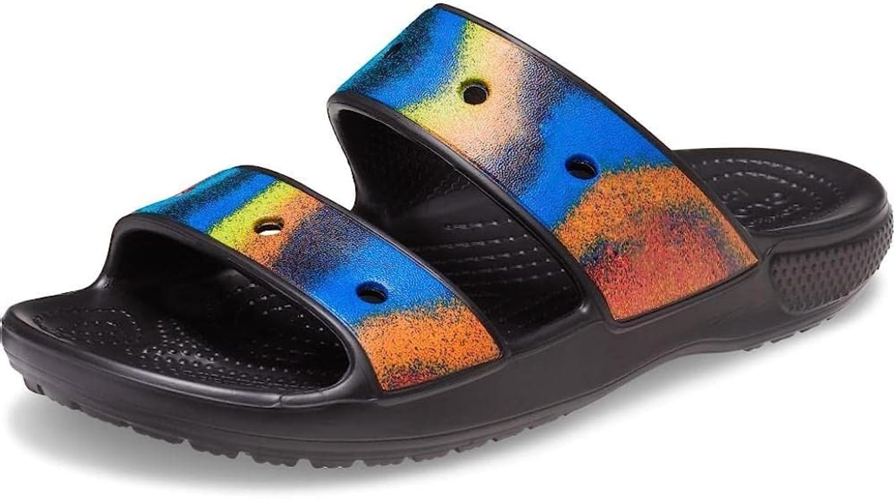 Классические шлепанцы Crocs с двумя ремешками, унисекс, размер 6 Женский/4 Мужской