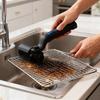 Elektrische rotierende Grillbürste, Kabellose Lade-Grillreinigungsbürste, Verstellbarer Winkel, Borstenlos.