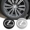 4Pcs 56MM Car Aluminum Metal Wheel Hub Center Cap Sticker Logo Decor For Lexus CT200h NX300h RX300 RX330 EX300h F Sport IS RX NX