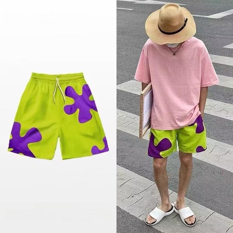 Νεανικά Μοντέρνα Καλοκαιρινά Μαγιό Σορτς Παραλίας - Casual Unisex Μόδα