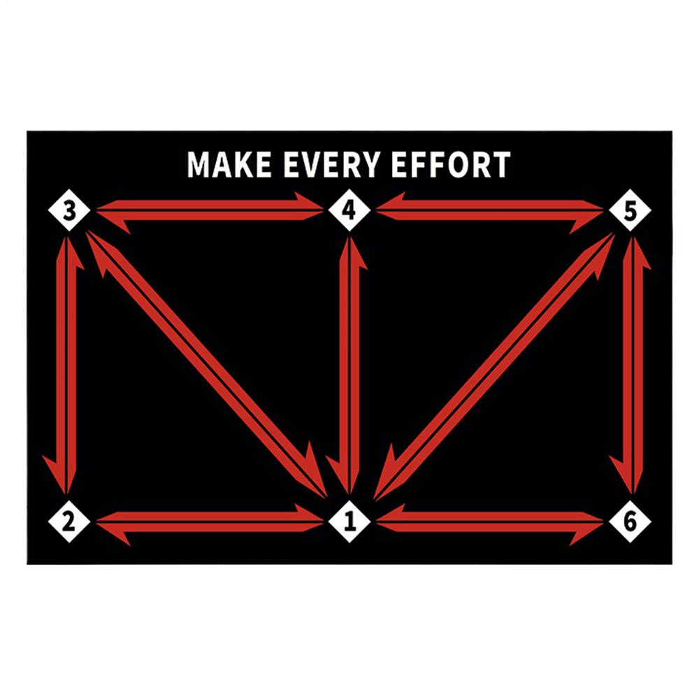 Tapis d'entraînement de football antidérapant Tapis d'entraînement au contrôle du ballon de football Tapis d'entraînement aux jeux de pieds de football Couverture d'entraînement système de pas