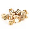 10Pcs Feet Nailhead Purse Handbag Luggage Flat Stud Rivet 12mm Brass Material Leather Craft