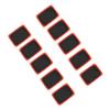 20 pcs 50*70mm Car Motorcycle   Radial Tire Tyre Repair Patch