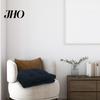 Tufted Outdoor Cushion 2 Pcs Chair Cushions Waterproof U-Shaped Overstuffed Seat Thick Cotton Filling Easy Comfortable To Clean Patio for Living Room