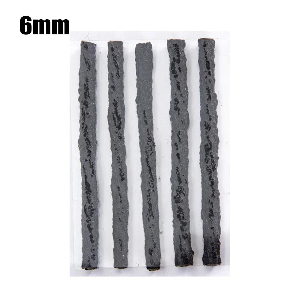 5 Stück Reifenreparaturstreifen, schlauchloser Gummi-Stirnkleber, Dichtungen für Auto, Motorrad, Fahrrad, Reifenpannen-Reparaturwerkzeuge, Zubehör