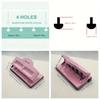 1Pc Mushroom Hole Paper Puncher for A4/A5/A6/A7 T-Type Discbound Notebook Binding Tool for Planners Scrapbooking