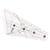 Acrylic Quilting Ruler Slot Design Sewing Template Ruler Durable Patchwork Ruler  For Sewing DIY