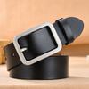 Men's and Women's Universal Leather Belt Pin Buckle Belt Wide Belt Directly from the Manufacturer a Woman's Belt Leather
