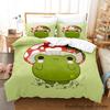 Red Sexy Red Lips Duvet Cover and Pillowcase Set ,kiss Love Letter Twin Size Quilt Cover for Women Girl Teen ,Bedspread Cover