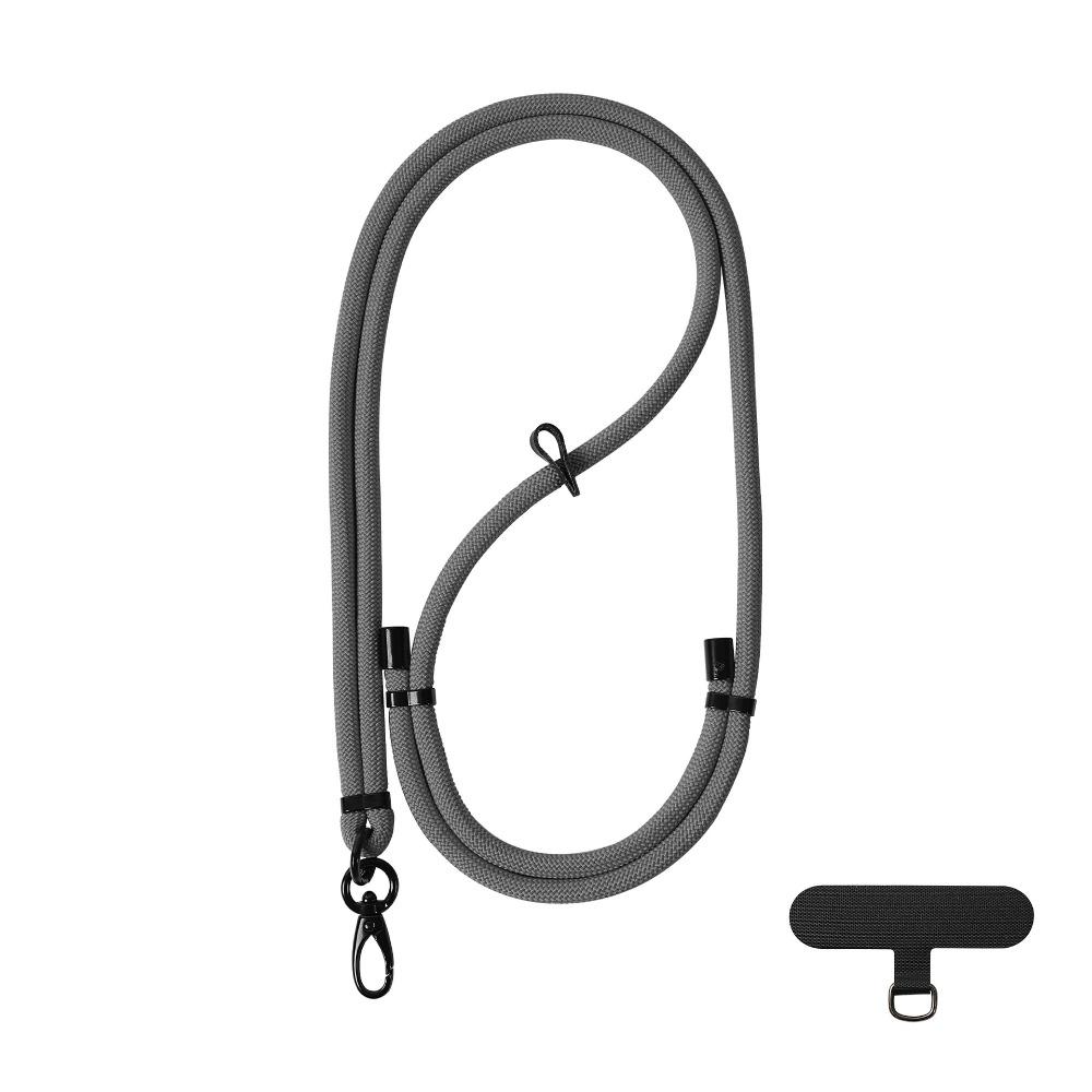 

Detachable Mobile Phone Lanyard Hanging Rope Phone Neck Straps Hanging Ornaments серый