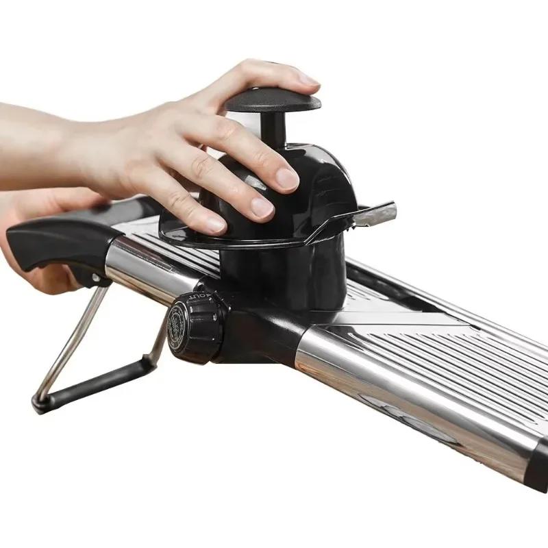304 Stainless Steel Professional Vegetable Slicer Grater with Blades Adjustable Cutter Vegetable Kitchen Accessories