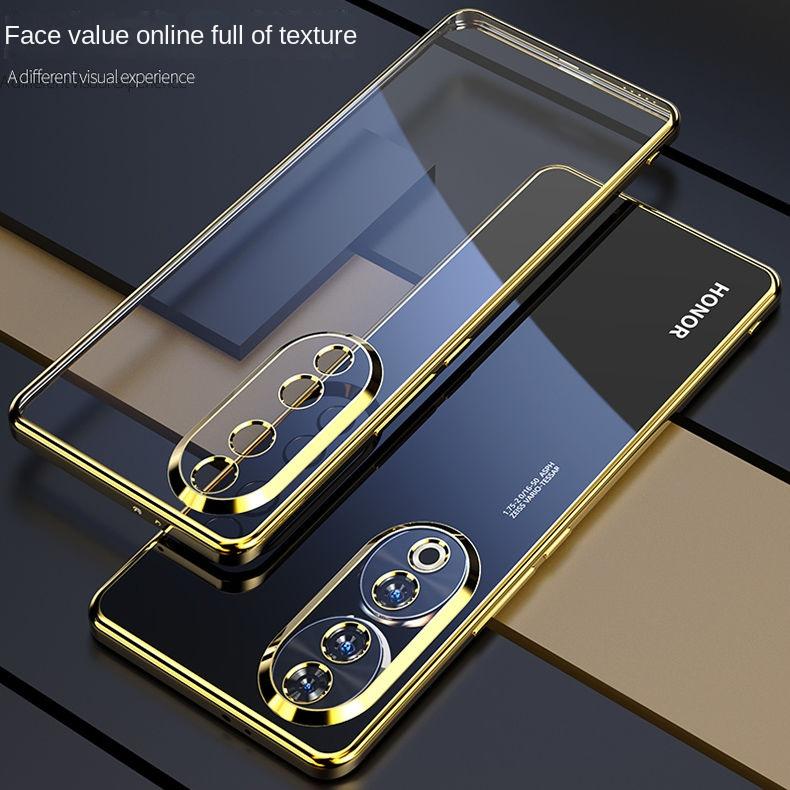 

Для Huawei Honor 90 80 70 60 50 Pro чехол из мягкого ТПУ с прозрачным покрытием Тонкая защитная задняя крышка Чехлы для Honor 90Pro Shell