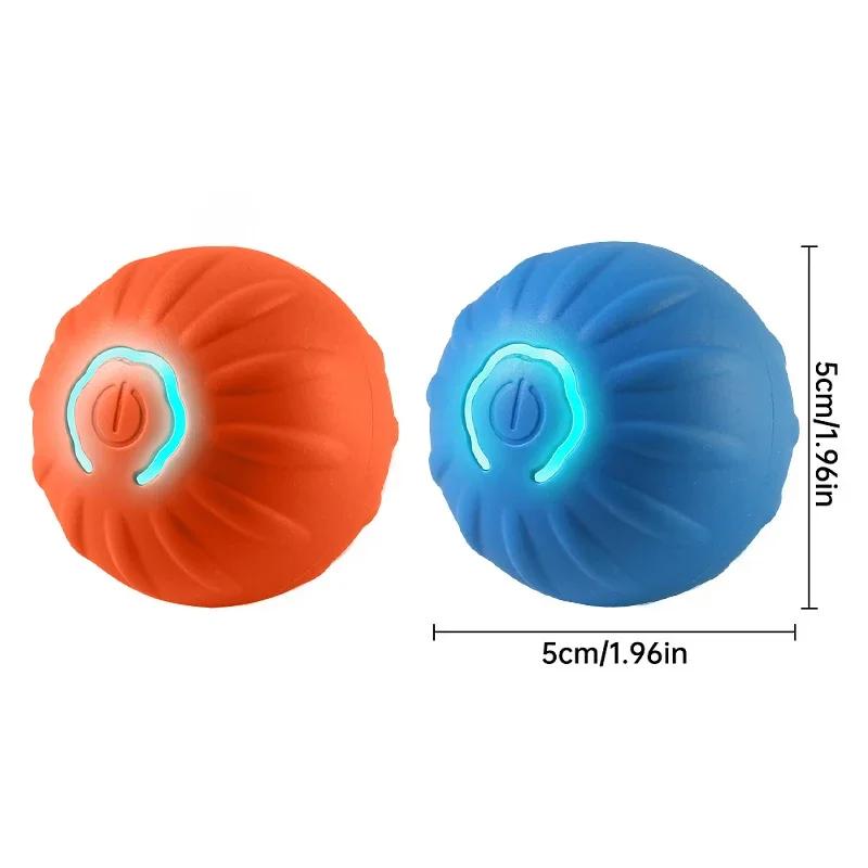 Dog Toy Intelligent Interactive Cats Bouncing Ball Automatic Rolling Ball Training Automatic Moving Electric Toy Dog Pet Supplie