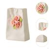 Chinese Handmade Porcelain Flower Vase Holder Desk Decoration Flowerpot for Holidays Birthday