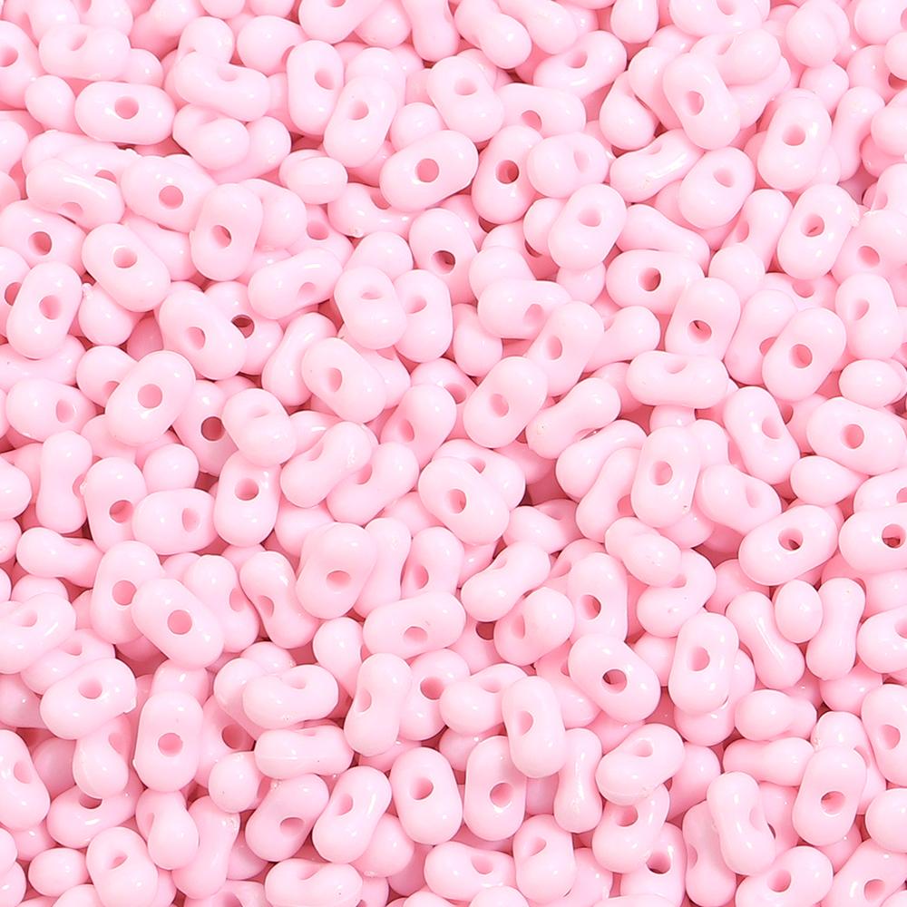 500pcs/lot 4x6mm Czech Acrylic Seed Beads Colorful Oval Loose Spacer Rice Beads For Jewelry Making DIY Craft Earrings Bracelets