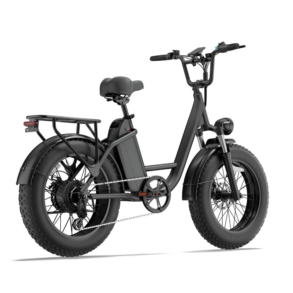 URLIFE E20 PRO Elektrisches Fahrrad für Erwachsene 1500W Motor 48V 15,6AH Akku 20" Fettreifen Geländetaugliches Elektrofahrrad