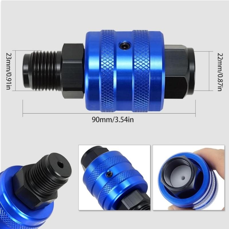 Airless Sprayer Guns Swivels Joint Aluminum Nozzle Direction Adjuster For Paint Sprayers With 7/8 Thread Connection