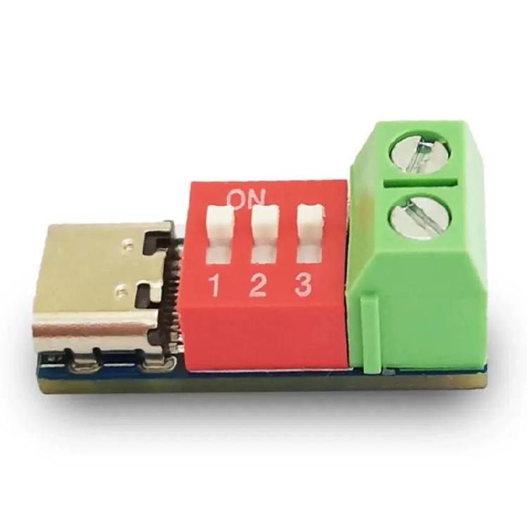 5Pcs Programmable Type C 5V-20V Adjustment Power Module Adjustment Fast Charging Decoy Programmable Module