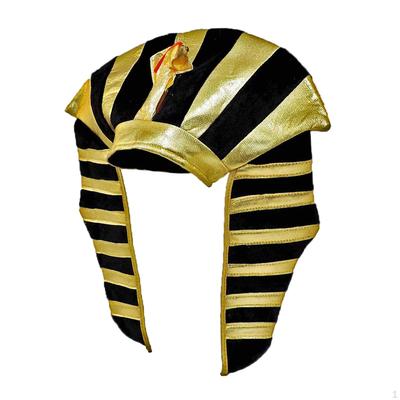 Egyptian Pharaoh Hat Halloween Costume for Club Masquerade Birthday Role Play