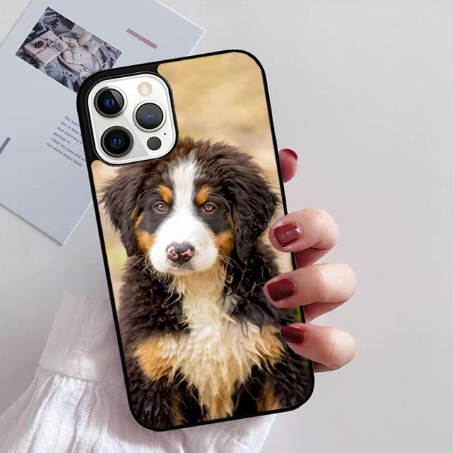 

Bernese Mountain Dog Phone Case Cover For iPhone 17 Air 13 15 Pro Max 16 14 Plus 12 11 Apple max coque iPhone 14