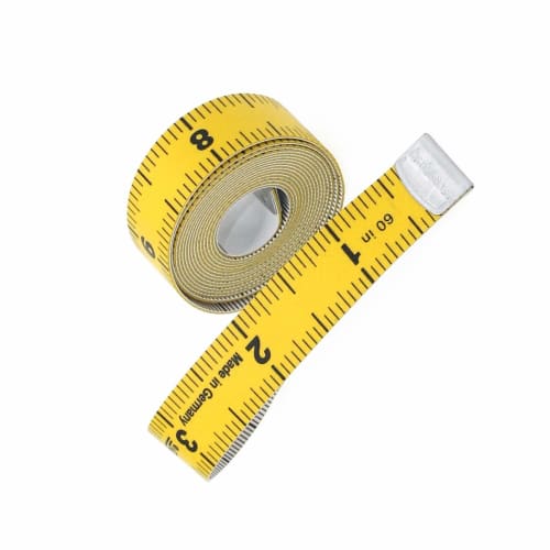 Jimjis 1.5m Tape Measure, Sewing Tape Measure, Inch/Centimeter Measure, Bust Measurement, Dressmaking Ruler, 150cm/60inch, Tailor's Tape Measure, Flex