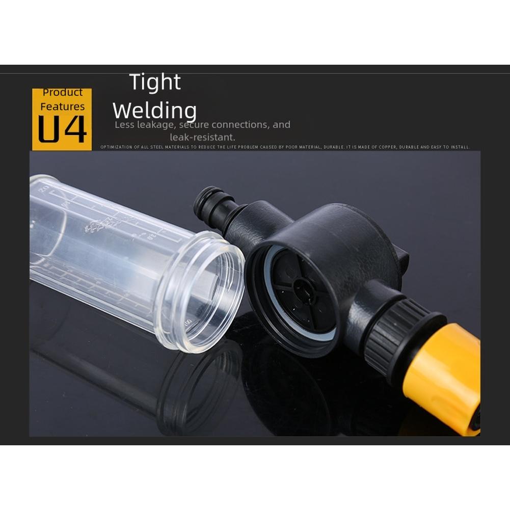 Adjustable Knob Feature Car Wash Tool Foam Sprayer Quick Connect Nozzle