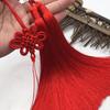 Handmade Double Tassel Chinese Knot Pendant - DIY Silk Decoration Accessories