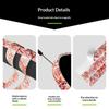 16Mm Pickleball Racket Edge Sticker Scratch-Proof Shock Absorption Paddle Head Edge Tape Anti-Fall Durable Frame Protective Tape