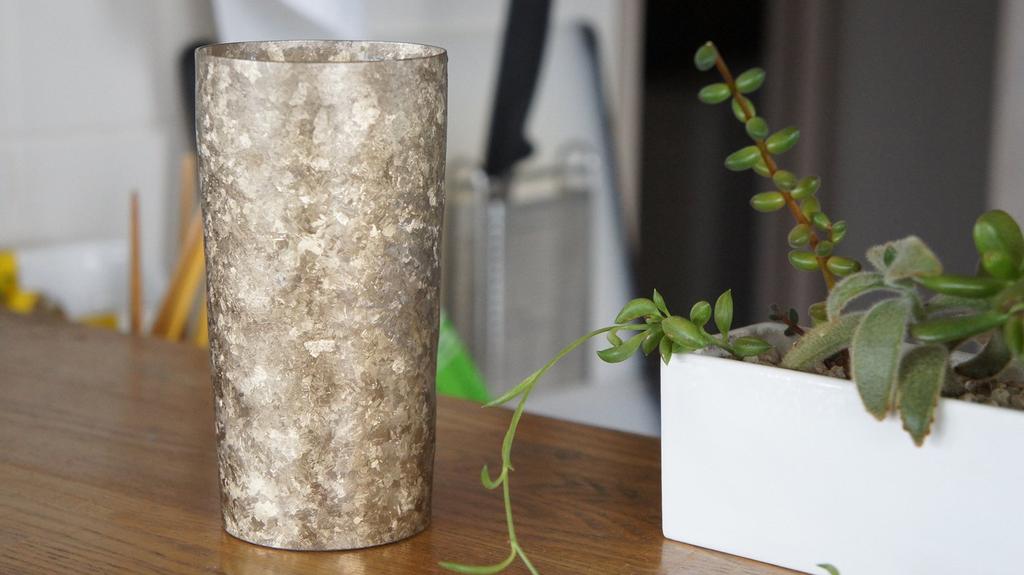 HORIE Made In Niigata Prefecture Titanium Double Tumbler Kiln Making PREMIUM 350cc Gold T08KM350 Tsubame,