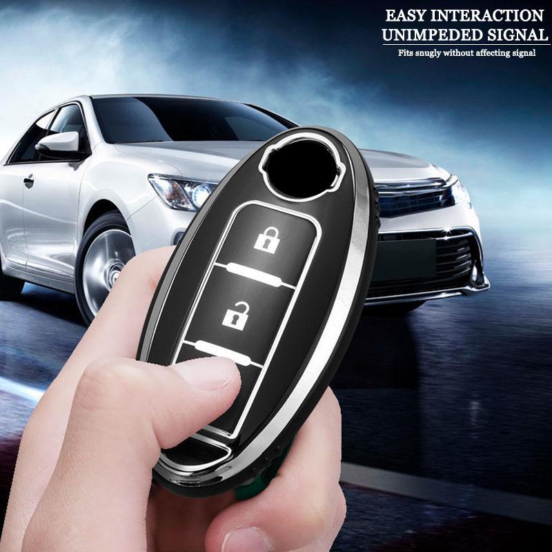 Tpu Car Remote Key Case Cover Shell For Nissan Qashqai X-Trail T32 T31 Juke J10 J11 Kicks Tiida Pathfinder Note For Infiniti
