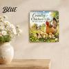 Wall Hanging Date Planner with Calendar 12-Month Country Chicken Tracker 2027 Farm Life Spiral Yearly