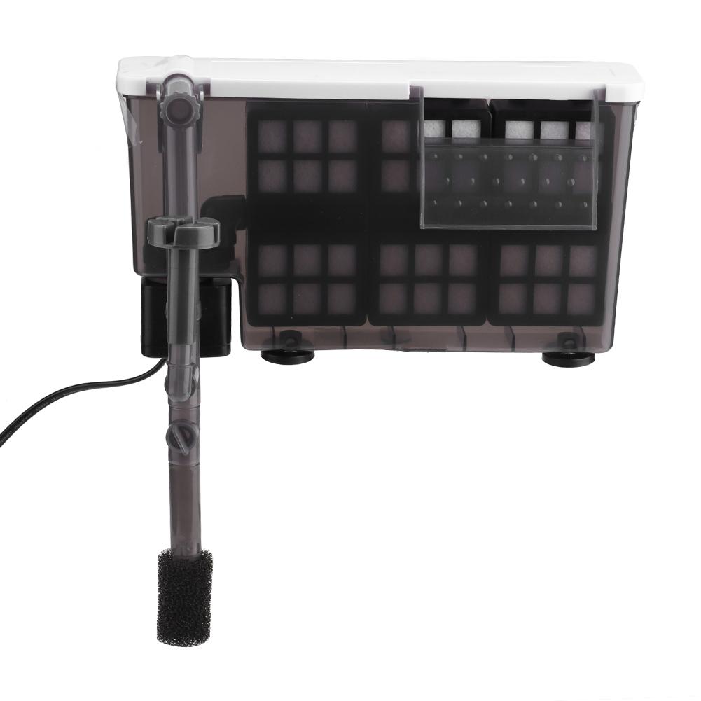 Aquarium Fish Tank Hang on Waterfall Filter Oxygen Submersible Pump Water Filtration (HF 1000)