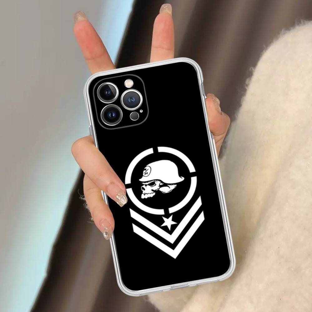 Motocross Metal Mulisha For IPhone 17 16 15 14 13 12 Mini 11 Pro Max Transparent Case