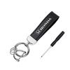 Honda Calfskin Car Keychain Zinc Alloy Auto Keyring Accessories For Honda civic accord fit jazz pilot CRV odyssey passport city OC3