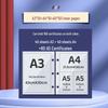Student Certificate and Document Book - Thick A4/A3/A5 Storage for Test Papers and Honors