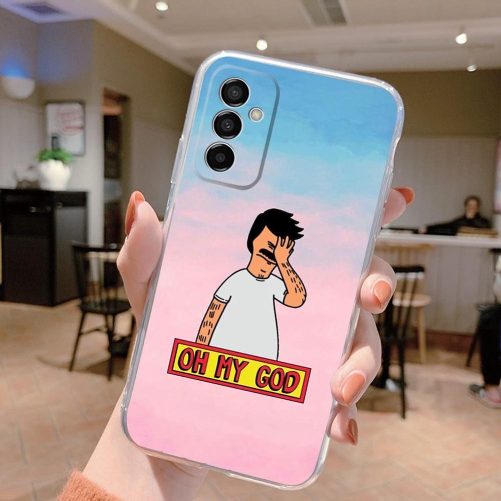 

Cartoon B-Bobs Burgers Phone Case Silicone For Samsung S30,S23,21,22,20 Ultra,S20 FE lite,S10,9,PIus Note20ultra Cover Clear SamsungS20fe