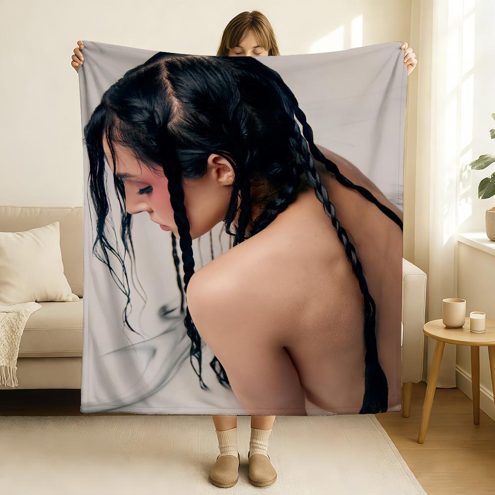 Sängerin Poppy Leere Hände Decke Weich und Hautfreundlich Für Sofa Bett Nickerchen Tagesdecke Ganzjahresdecke