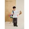 Kids' Loose Fit Long Sleeve Letter Print T-Shirt